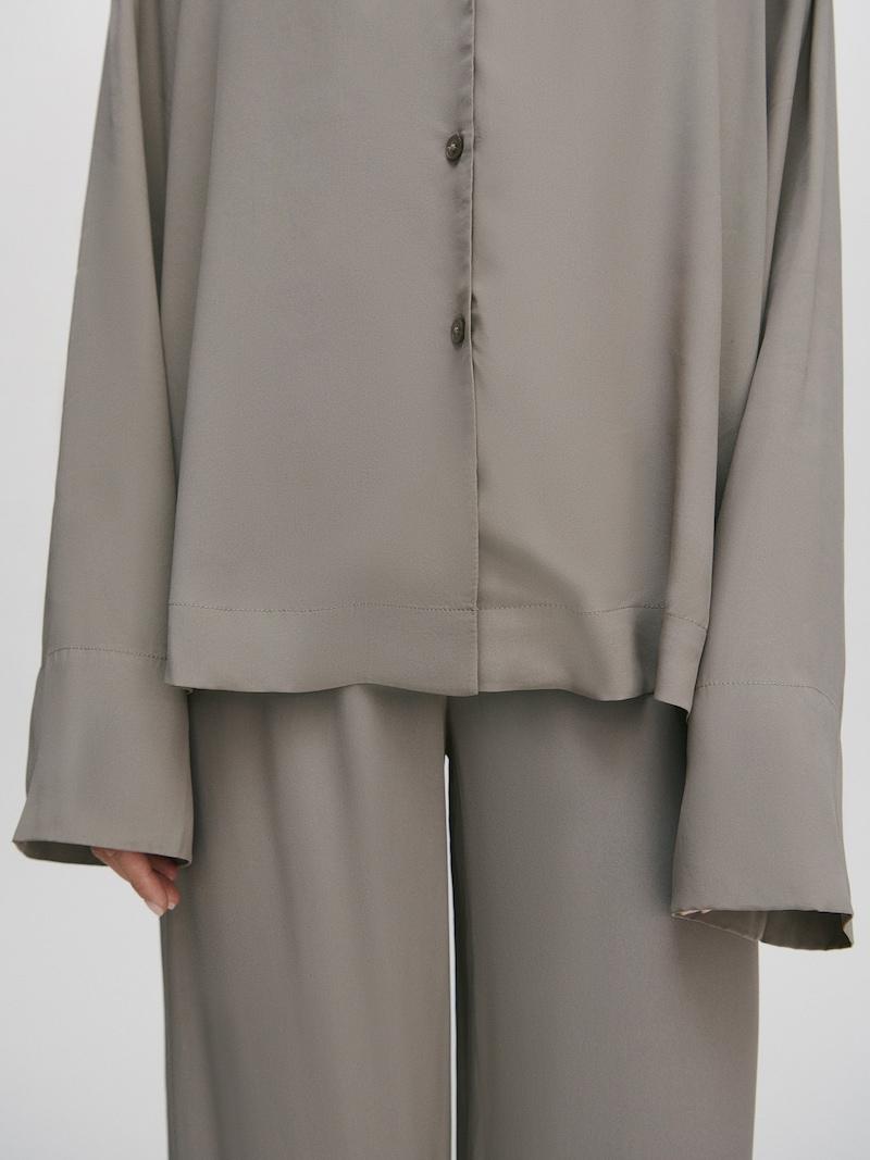 Sinned X About You Blusa 'Lilia' ABOUT YOU X Marie Von Behrens En Taupe