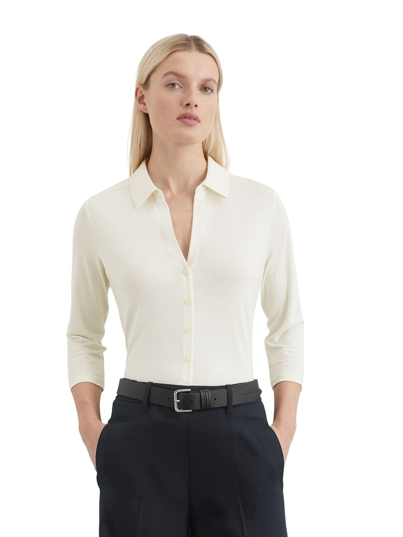 Sinned X About You Blusa Marc O'Polo En Blanco Natural