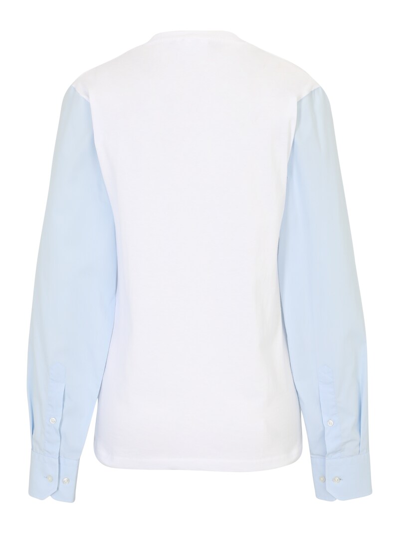 Sinned X About You Blusa 'Nonoi' NONOI Studio En Azul Cielo Blanco