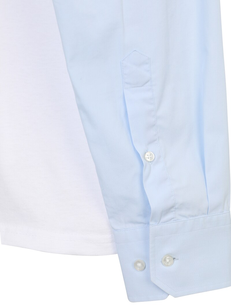 Sinned X About You Blusa 'Nonoi' NONOI Studio En Azul Cielo Blanco