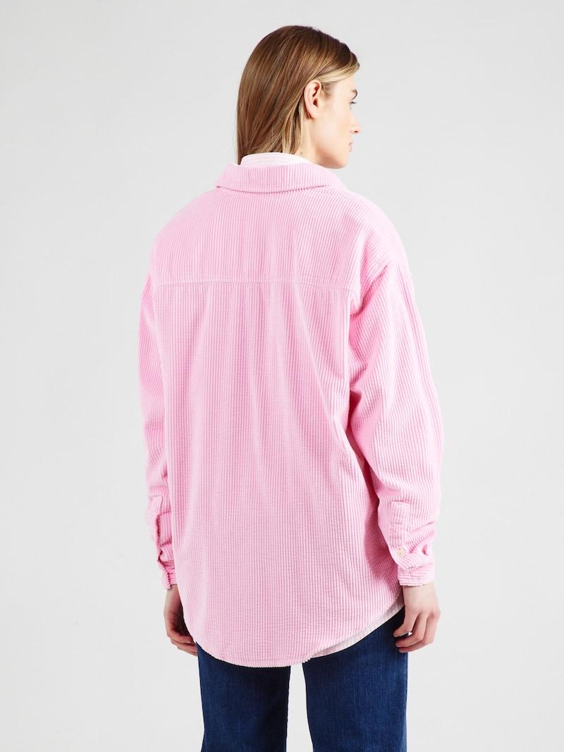 Sinned X About You Blusa 'PADOW' AMERICAN VINTAGE En Rosa