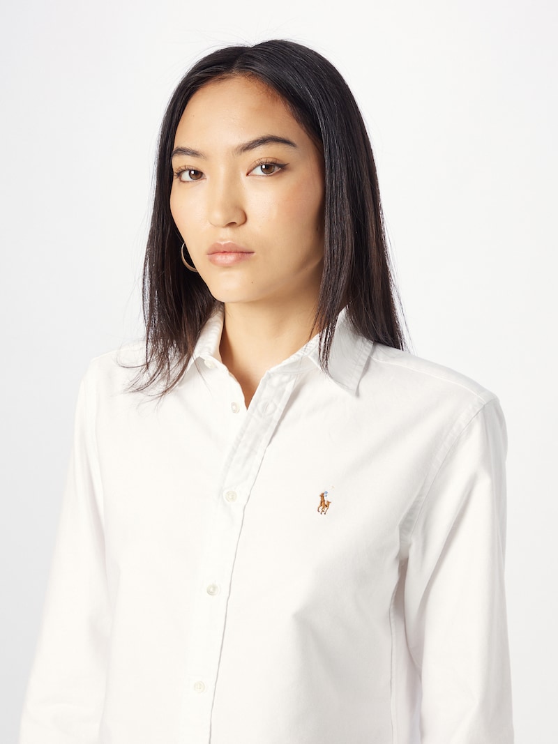 Sinned X About You Blusa Polo Ralph Lauren En Blanco