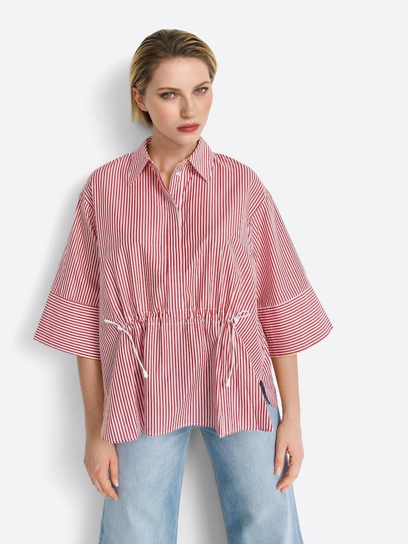 Sinned X About You Blusa Rich & Royal En Rojo Carmesí