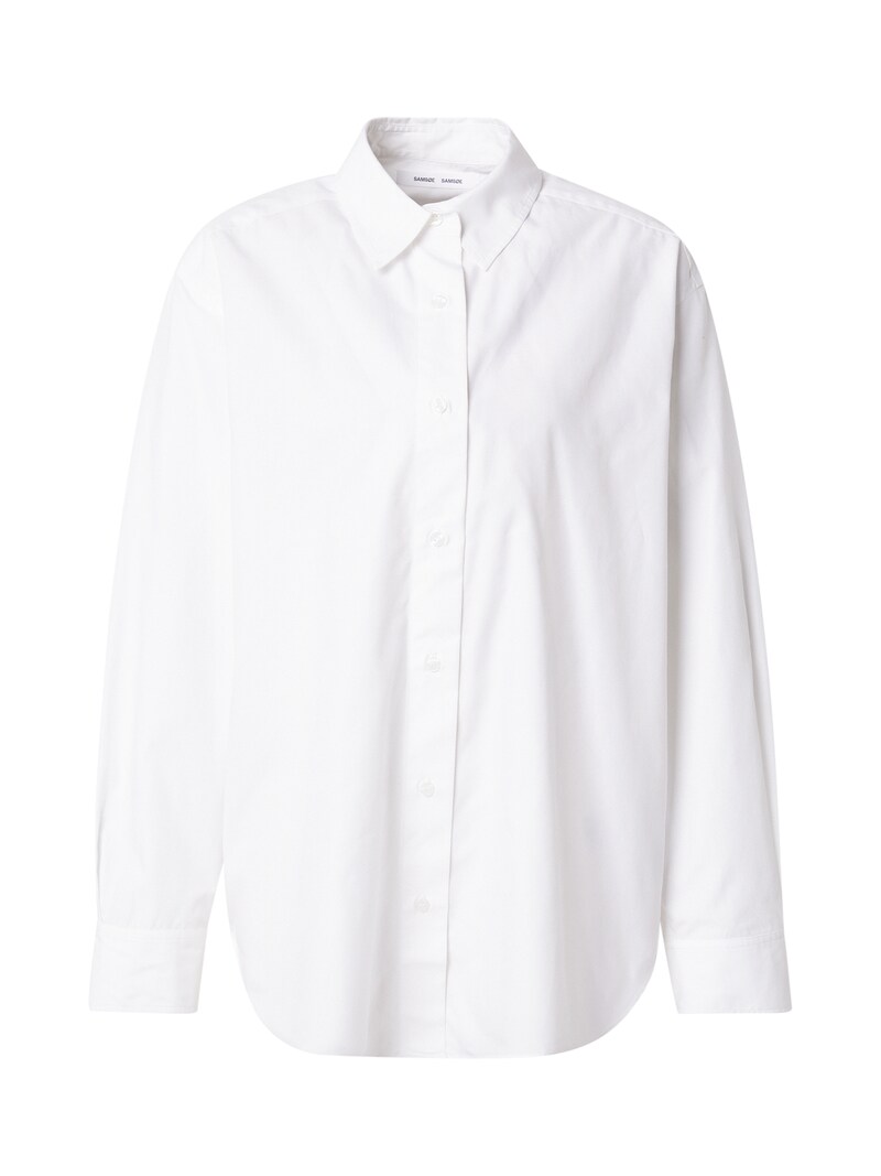 Sinned X About You Blusa 'Salovar' Samsøe Samsøe En Blanco