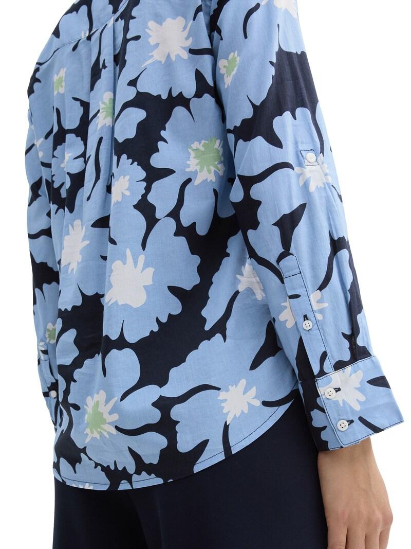 Sinned X About You Blusa TOM TAILOR En Navy Azul Claro