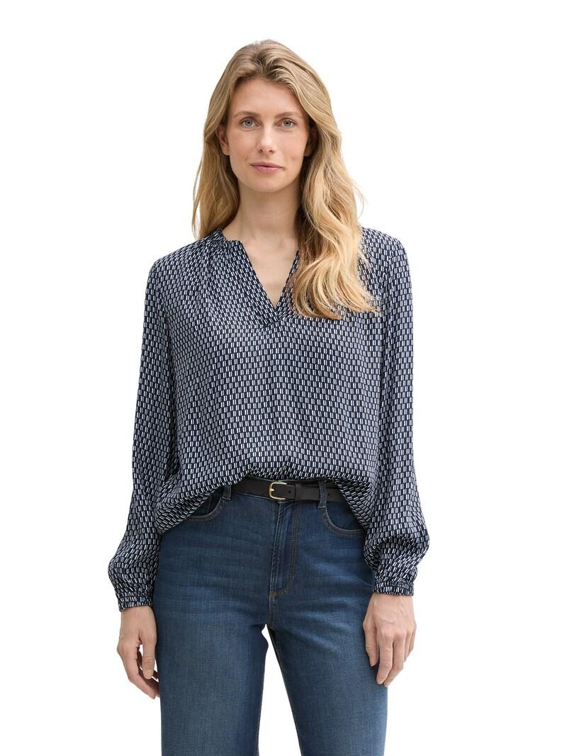 Sinned X About You Blusa TOM TAILOR En Navy Azul Real