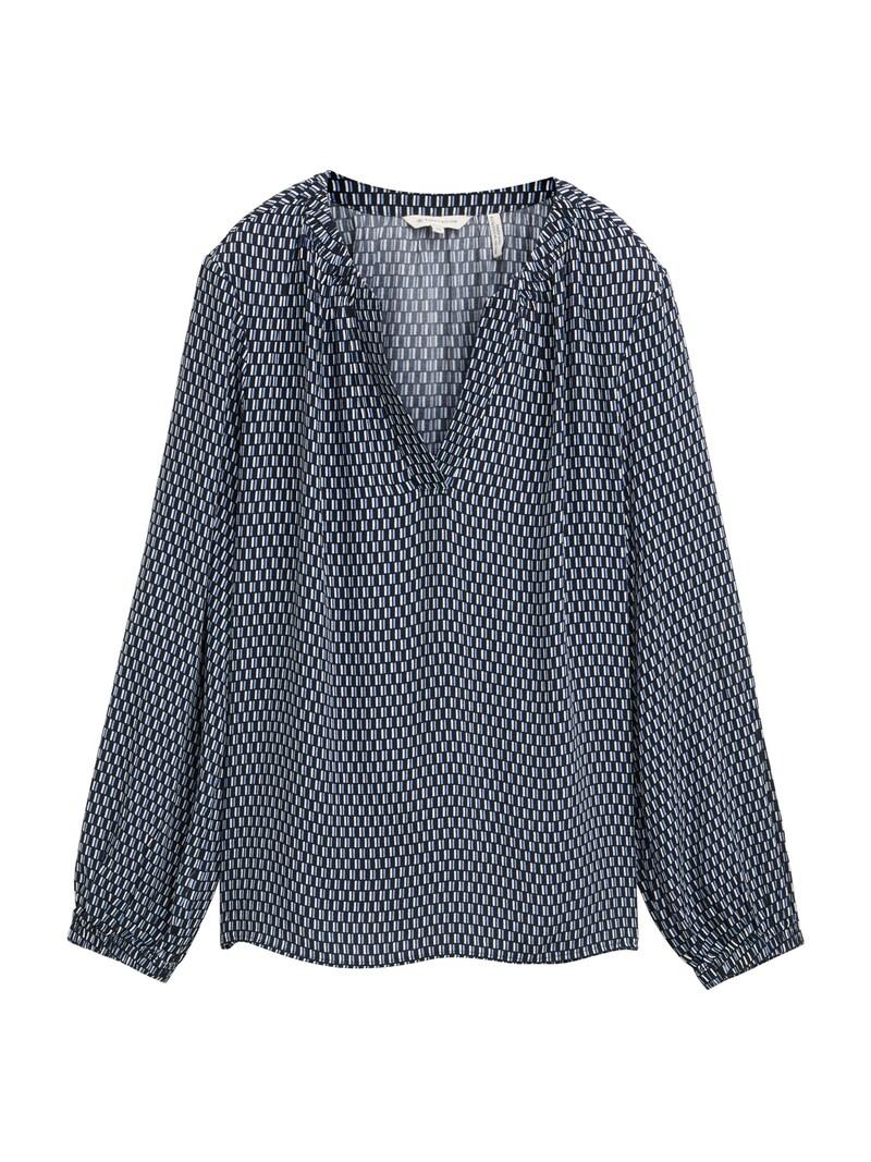 sinned x about you Blusa TOM TAILOR en Navy Azul Real