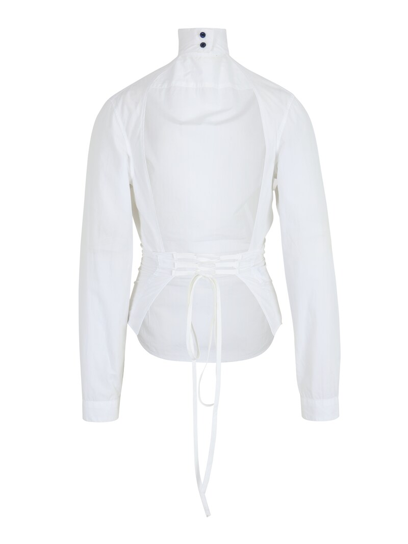 Sinned X About You Blusa 'Upcycling' ABOUT YOU REBIRTH STUDIOS En Blanco