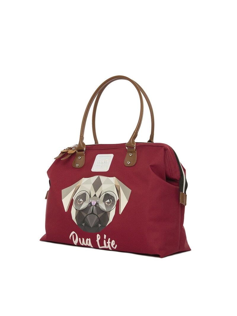 Sinned X About You Bolsa De Fin De Semana 'Pug' Bagmori En Burdeos