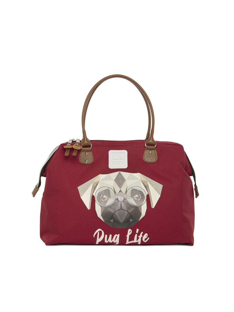 Sinned X About You Bolsa De Fin De Semana 'Pug' Bagmori En Burdeos