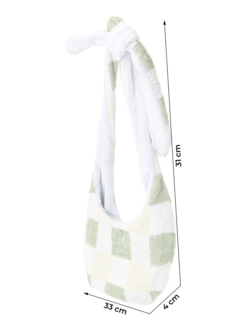 Sinned X About You Bolso De Hombro ABOUT YOU REBIRTH STUDIOS En Verde Blanco