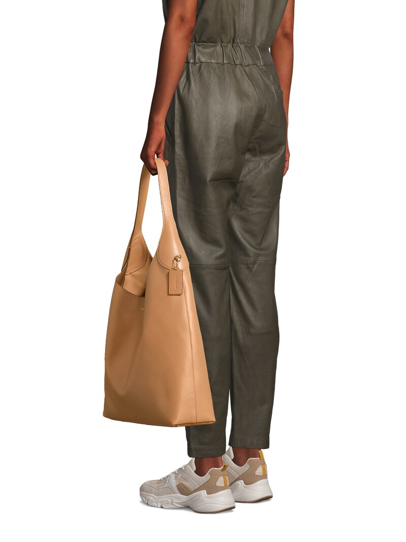 Sinned X About You Bolso De Hombro 'Brooklyn' COACH En Marrón Claro