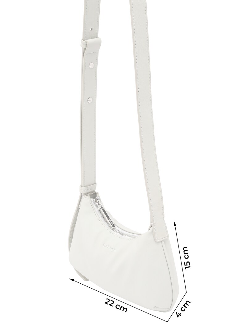 Sinned X About You Bolso De Hombro Calvin Klein En Gris Gris Claro