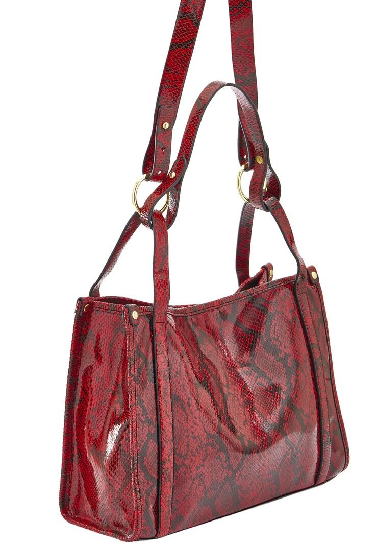 Sinned X About You Bolso De Hombro FELIPA En Rojo Oscuro