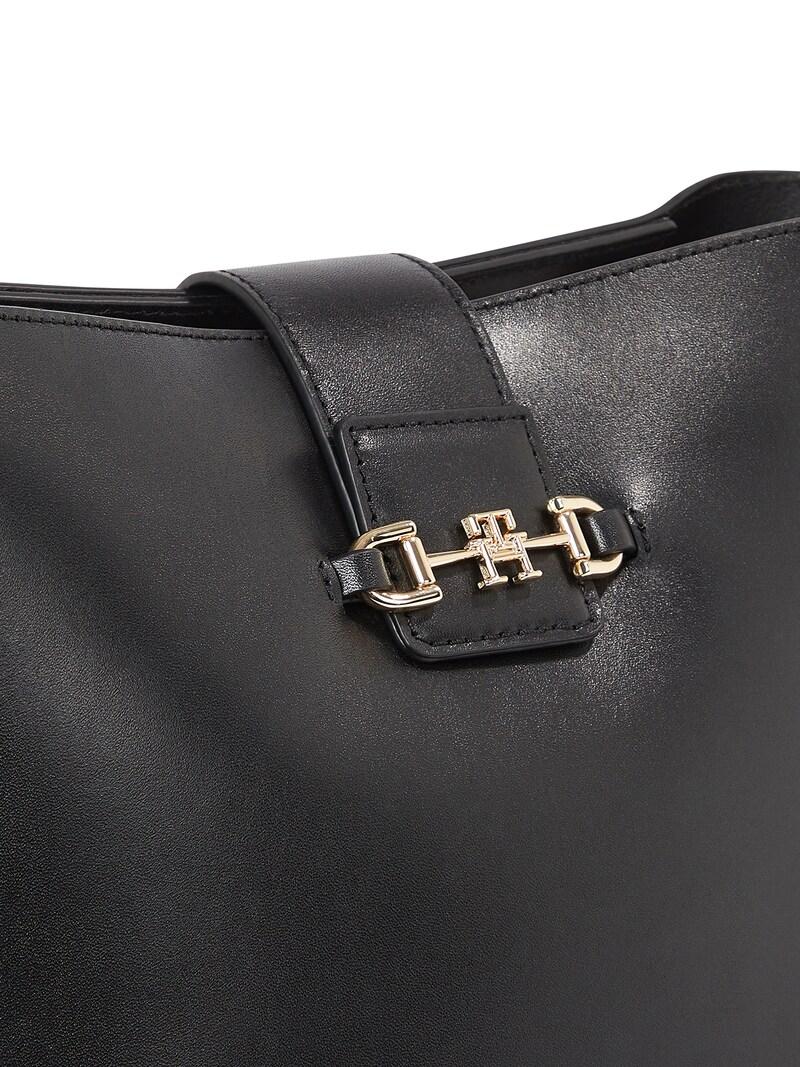 Sinned X About You Bolso De Hombro 'HERITAGE' TOMMY HILFIGER En Negro