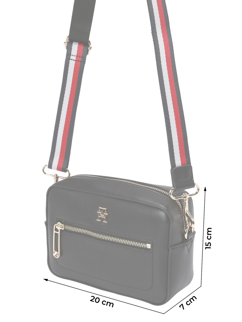 Sinned X About You Bolso De Hombro 'ICONIC' TOMMY HILFIGER En Negro