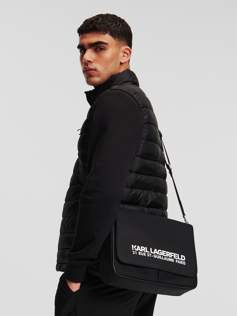 Sinned X About You Bolso De Hombro Karl Lagerfeld En Negro