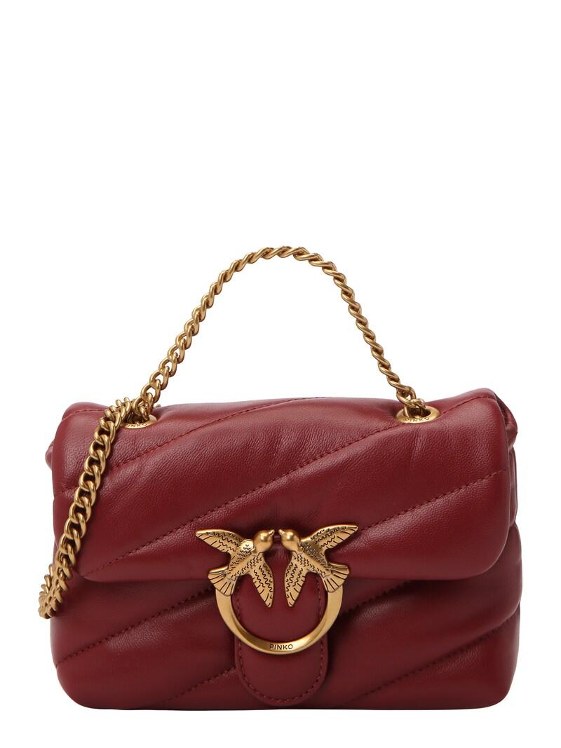 sinned x about you Bolso de hombro 'LOVE BABY' PINKO en Rojo Oscuro