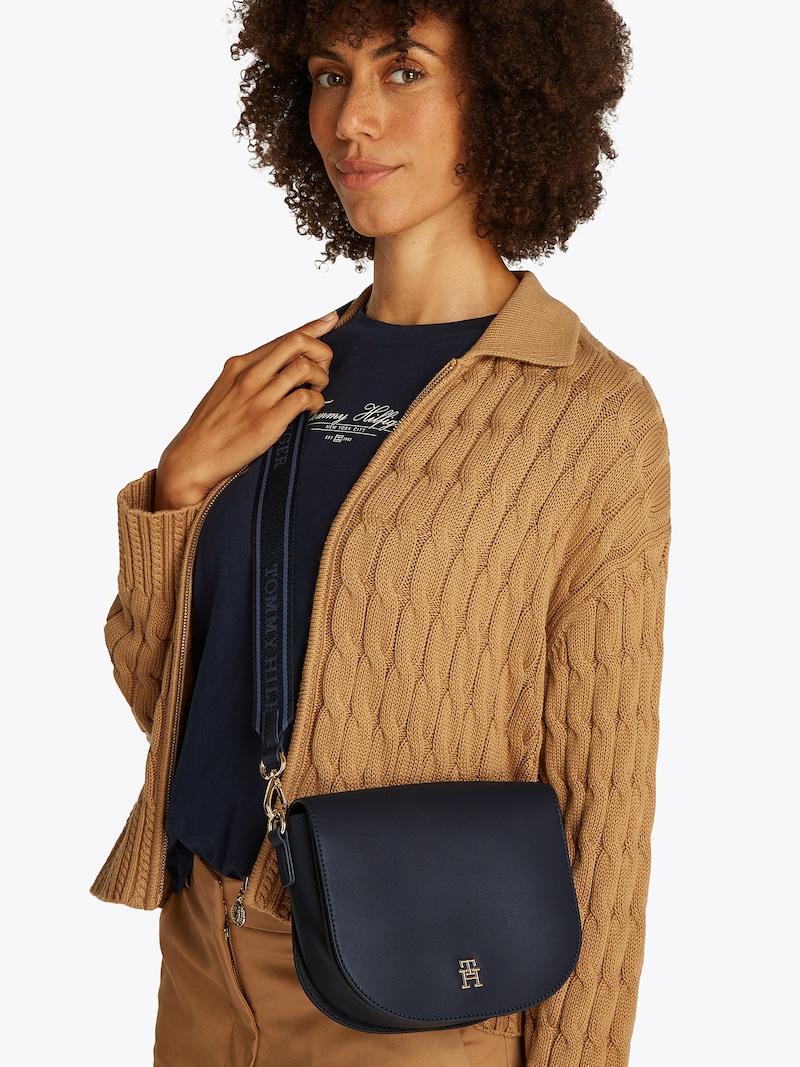 Sinned X About You Bolso De Hombro TOMMY HILFIGER En Marino