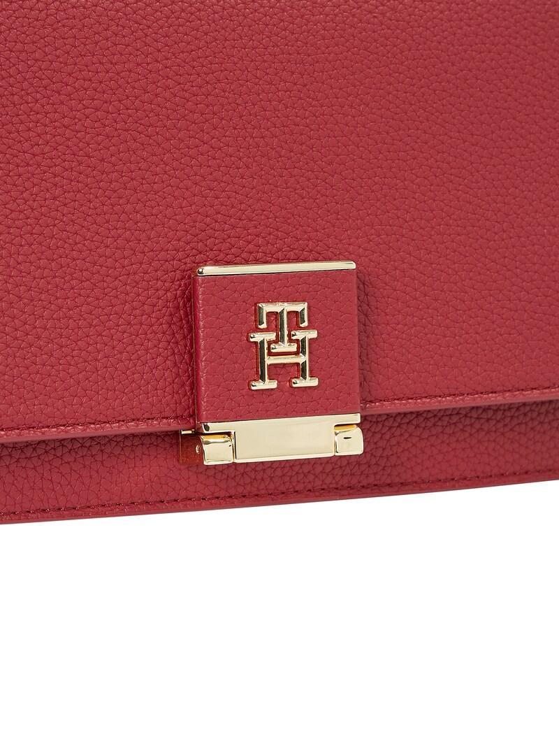 Sinned X About You Bolso De Hombro TOMMY HILFIGER En Rojo