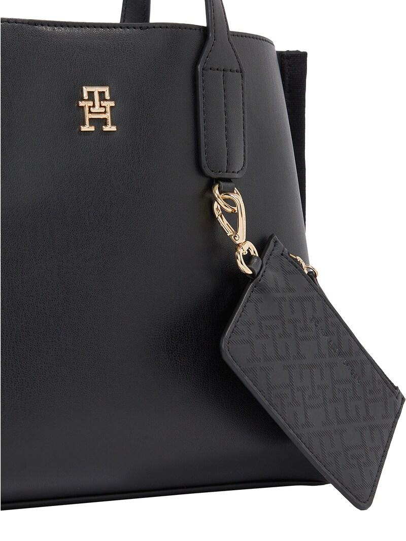 Sinned X About You Bolso De Mano 'Distinct' TOMMY HILFIGER En Negro