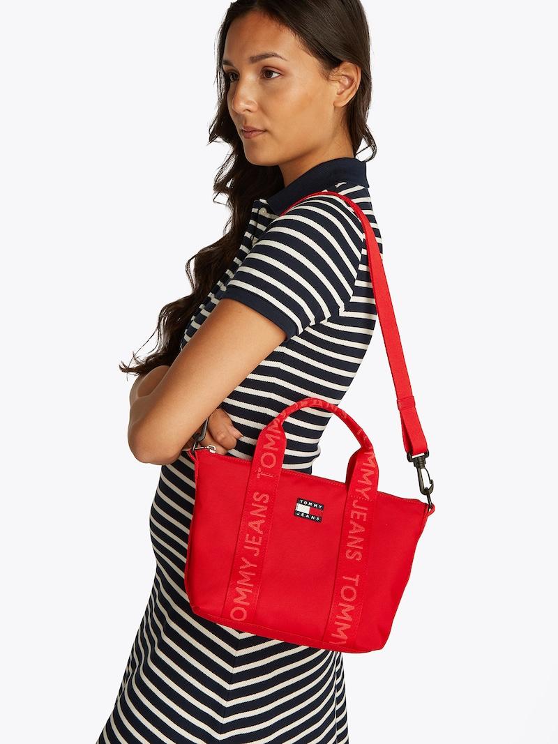 Sinned X About You Bolso De Mano 'Ess Daily' Tommy Jeans En Rojo