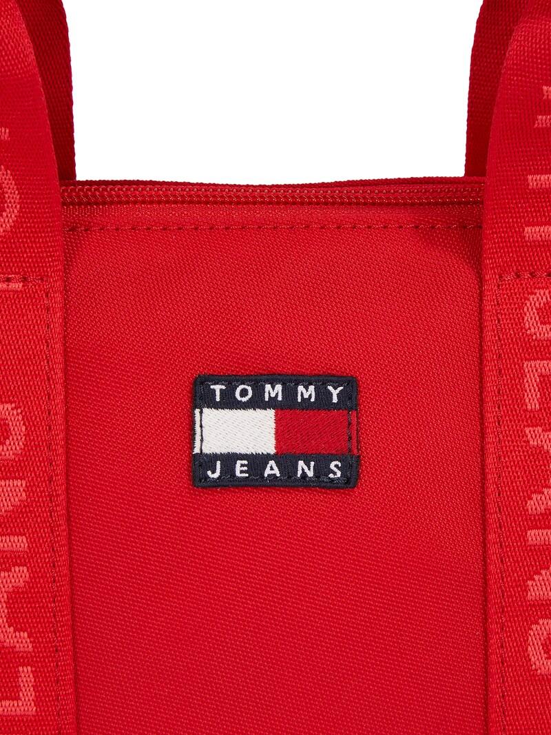 Sinned X About You Bolso De Mano 'Ess Daily' Tommy Jeans En Rojo