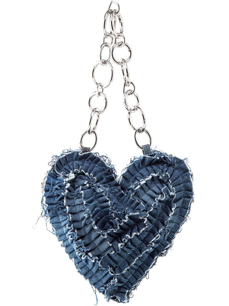 Sinned X About You Bolso De Mano 'Heart Bag' ABOUT YOU REBIRTH STUDIOS En Azul