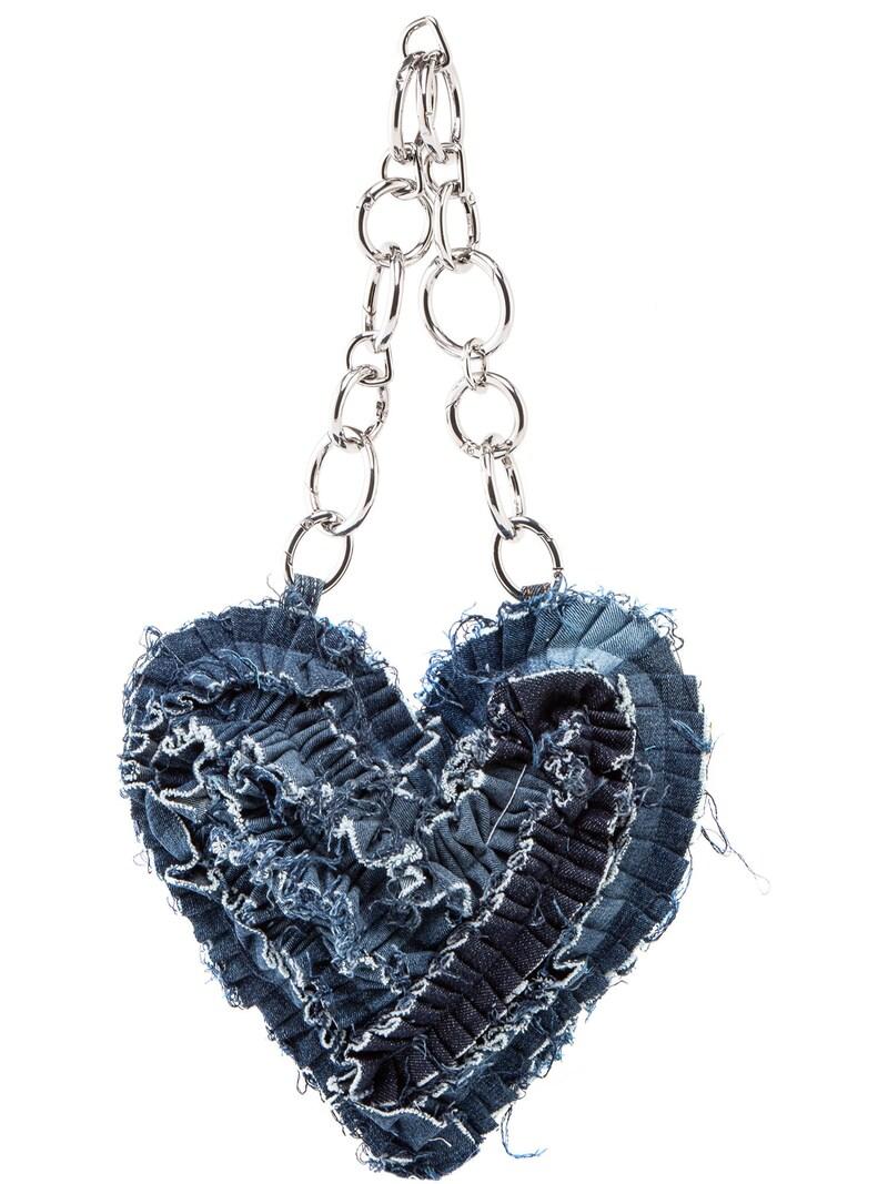 sinned x about you Bolso de mano 'Heart Bag' ABOUT YOU REBIRTH STUDIOS en Azul