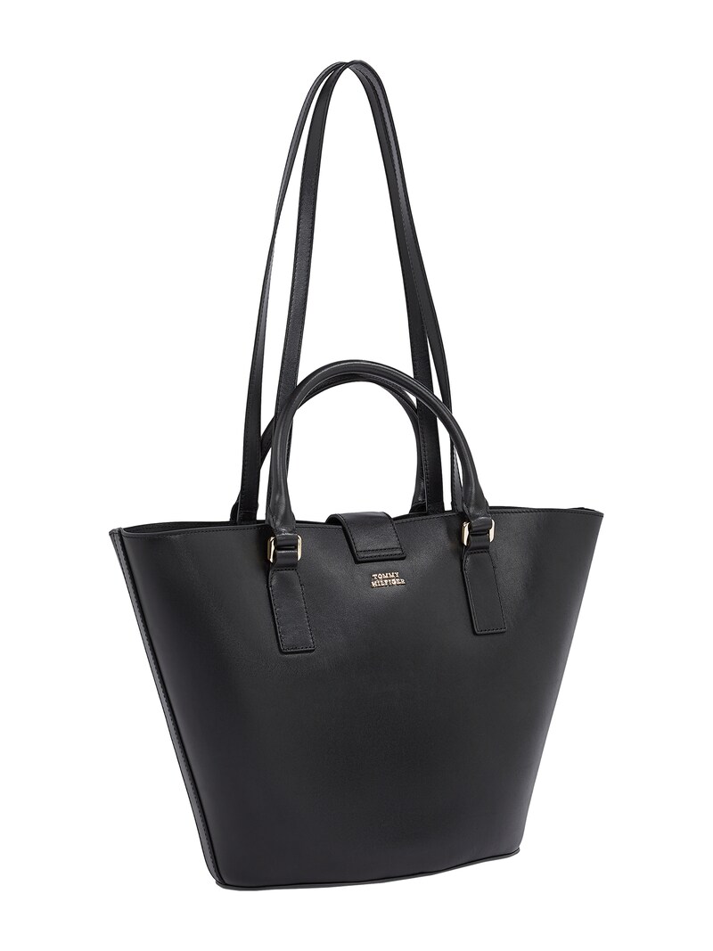 Sinned X About You Bolso De Mano 'HERITAGE' TOMMY HILFIGER En Negro