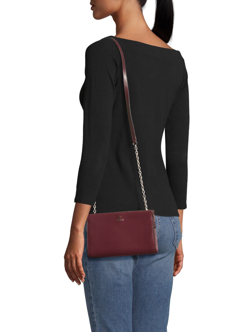 Sinned X About You Bolso De Noche 'CAMELIA' FURLA En Borgoña