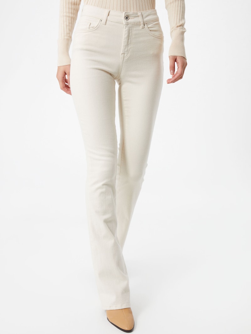 Sinned X About You Bootcut Vaquero ONLY En Blanco Denim