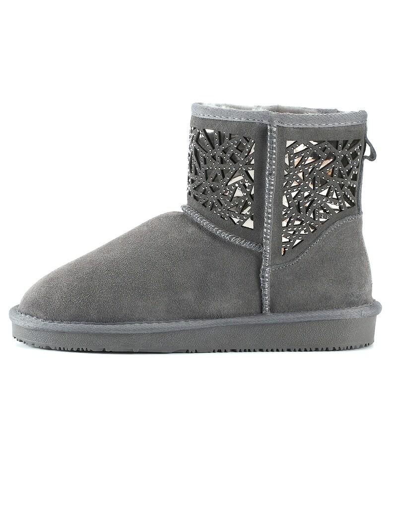sinned x about you Botas de nieve 'Lana' Gooce en Gris