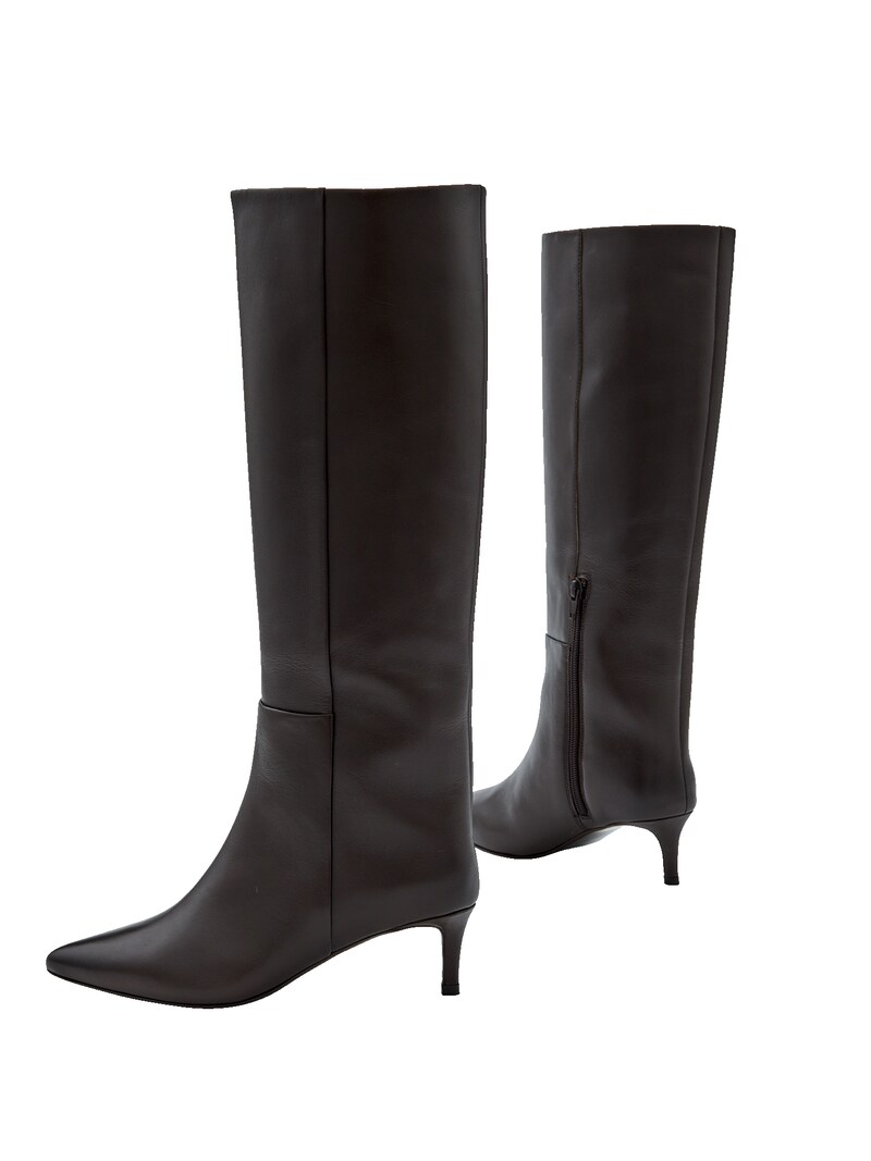 Sinned X About You Botas 'Menami' EDITED En Chocolate