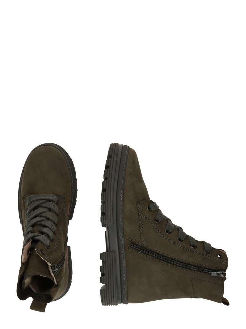 Sinned X About You Botines Con Cordones GABOR En Caqui