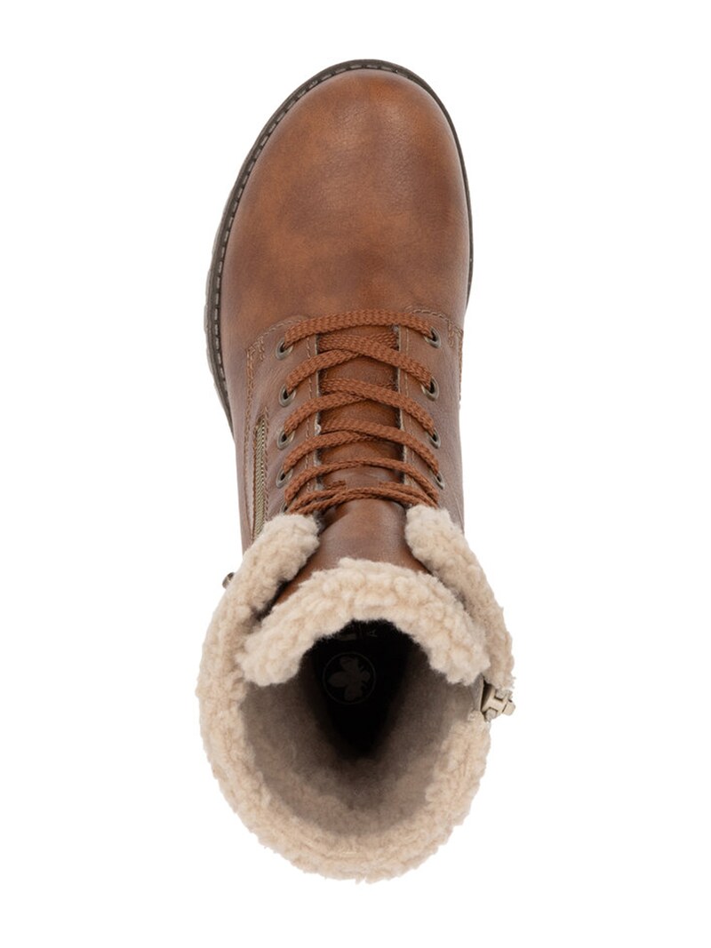 Sinned X About You Botines Con Cordones Rieker En Marrón