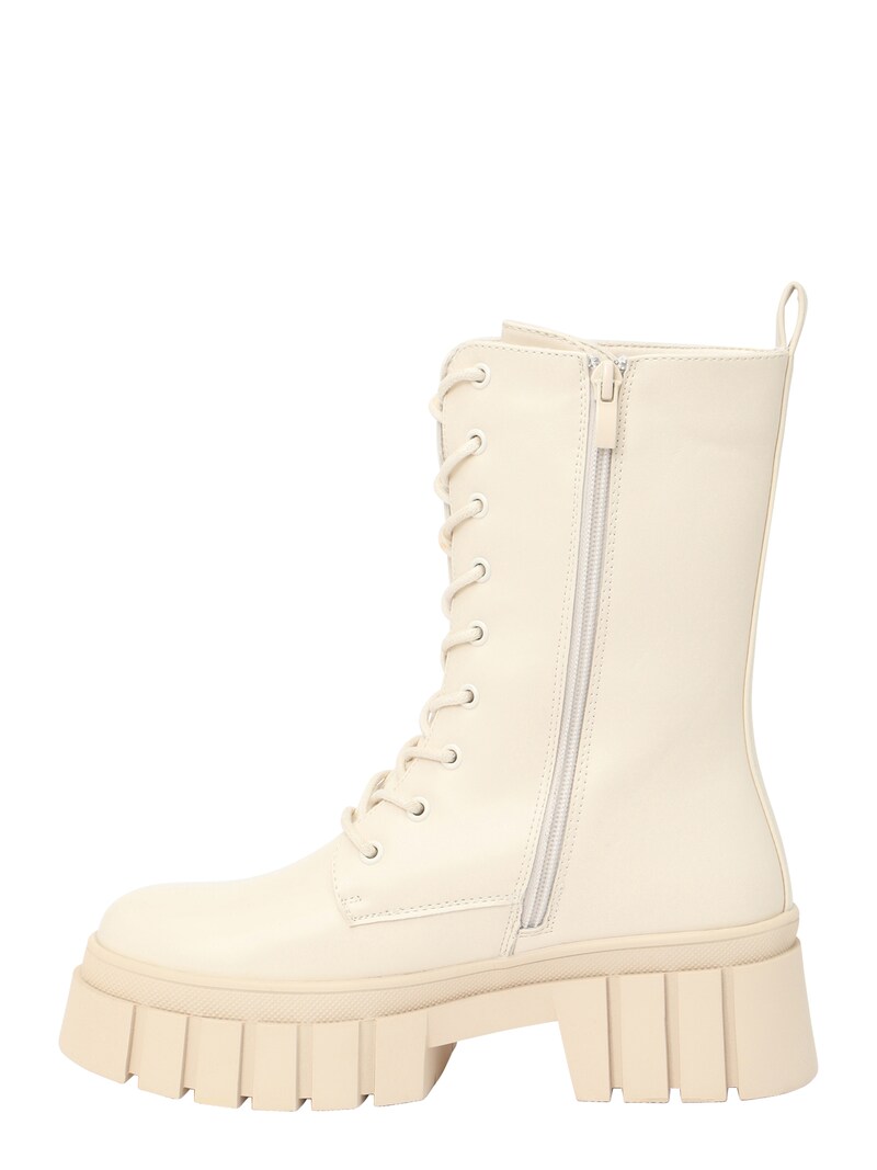 Sinned X About You Botines Con Cordones 'Stella' ABOUT YOU En Crema