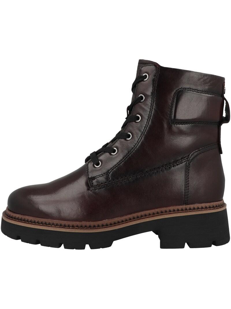 Sinned X About You Botines Con Cordones Tamaris En Marrón Oscuro