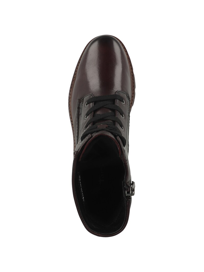 Sinned X About You Botines Con Cordones Tamaris En Marrón Oscuro