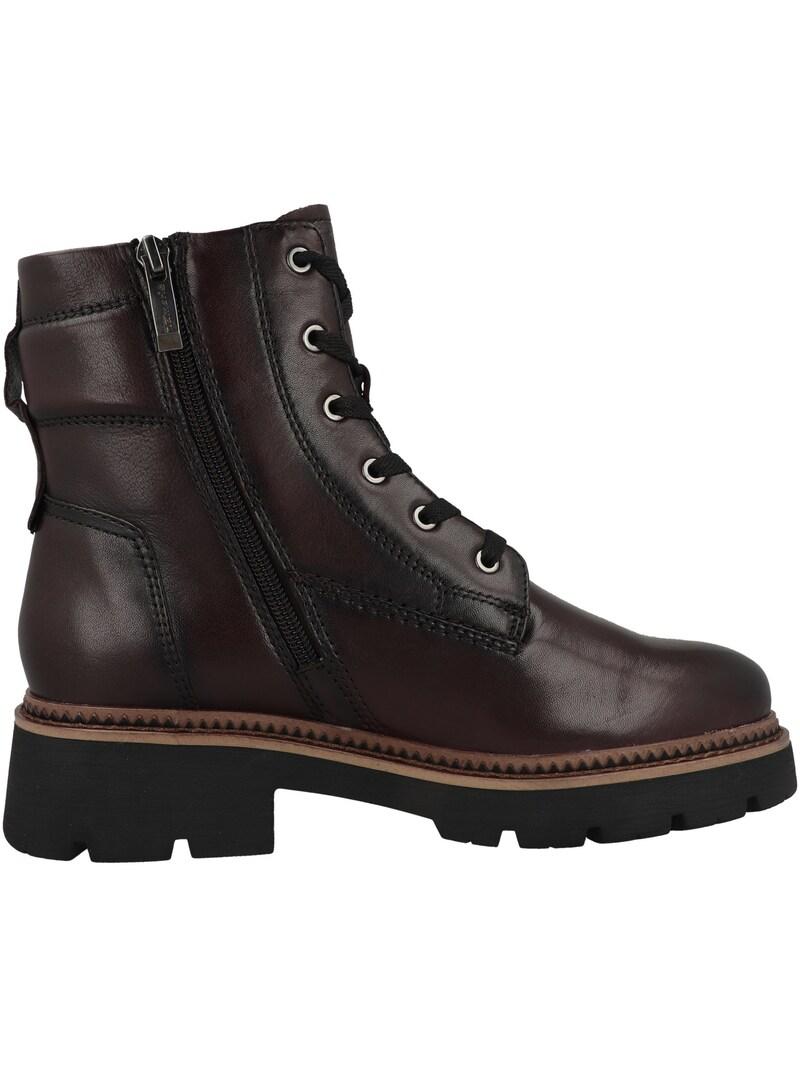 Sinned X About You Botines Con Cordones Tamaris En Marrón Oscuro