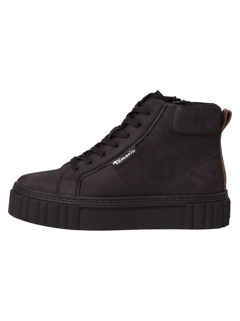 Sinned X About You Botines Con Cordones Tamaris En Negro