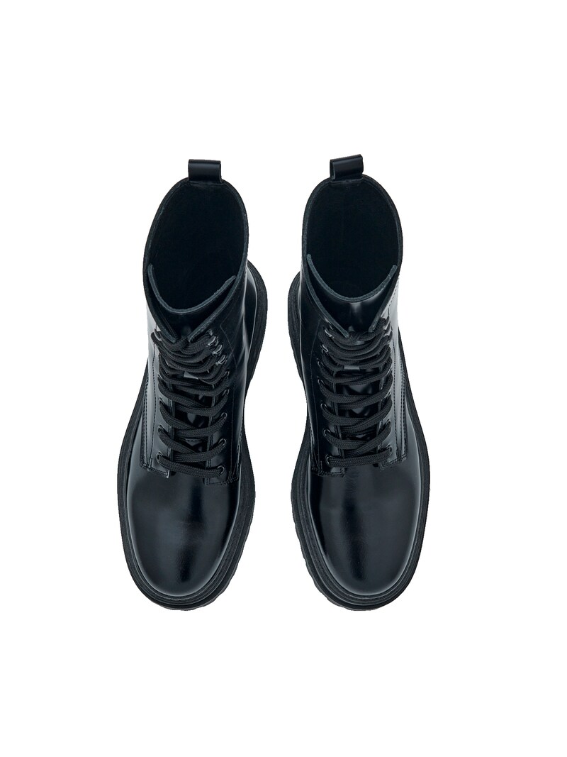 Sinned X About You Botines Con Cordones 'Udale' EDITED En Negro