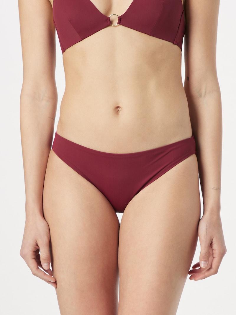 Sinned X About You Braga De Bikini Calvin Klein Swimwear En Rojo Oscuro
