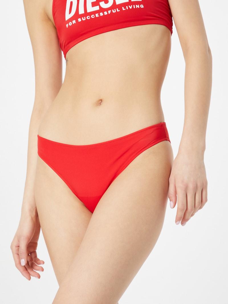 Sinned X About You Braga De Bikini DIESEL En Rojo Fuego
