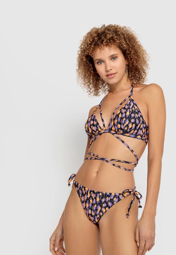 Sinned X About You Braga De Bikini 'Lavista' LSCN By LASCANA En Negro