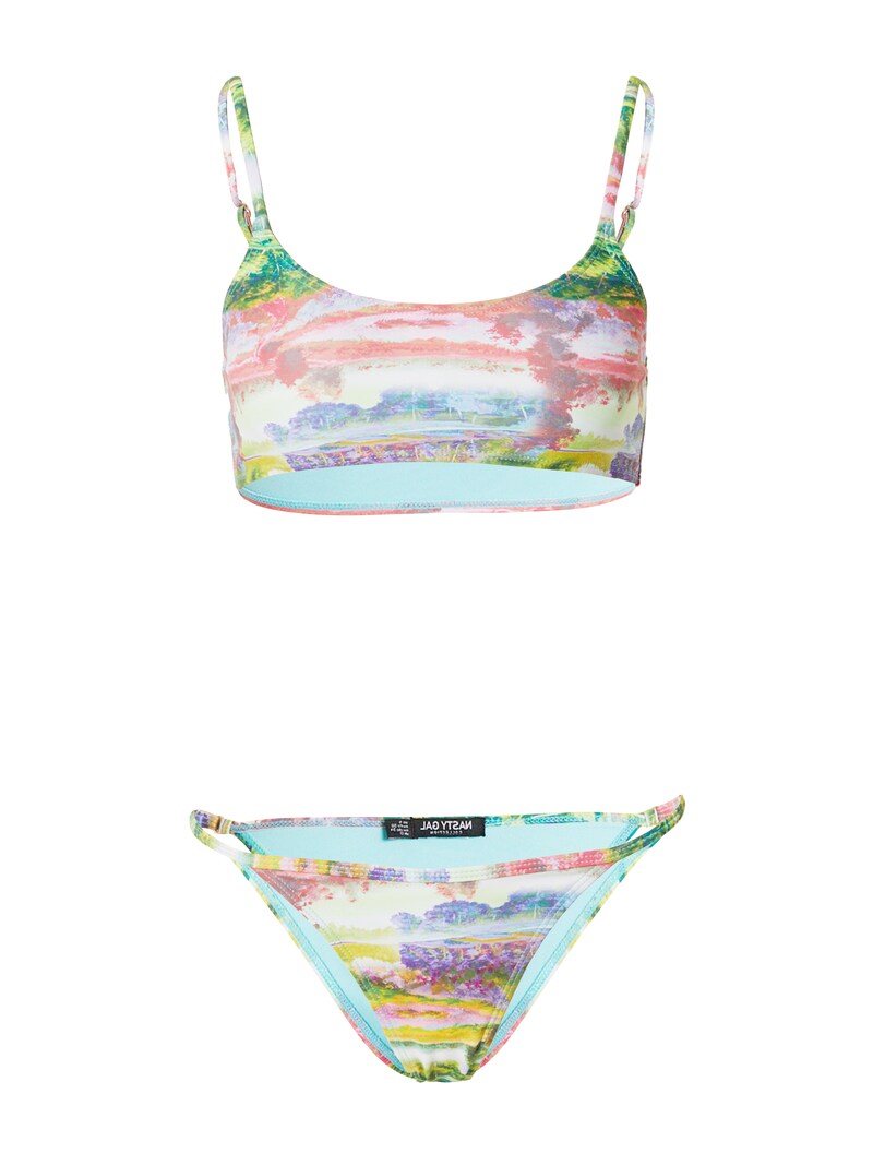 sinned x about you Bustier Bikini Nasty Gal en Mezcla De Colores