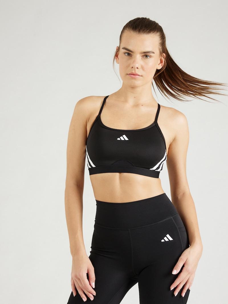 Sinned X About You Bustier Sujetador Deportivo ADIDAS PERFORMANCE En Negro