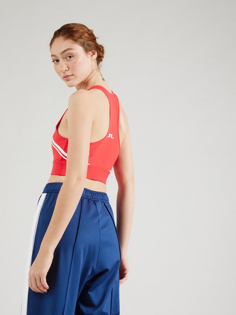 Sinned X About You Bustier Sujetador Deportivo 'Calista' J.Lindeberg En Coral