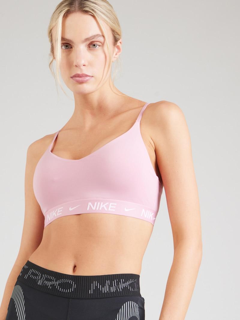 Sinned X About You Bustier Sujetador Deportivo 'INDY' NIKE En Rosa