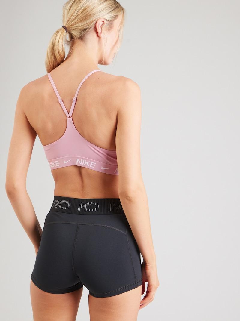 Sinned X About You Bustier Sujetador Deportivo 'INDY' NIKE En Rosa